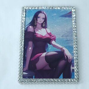 Boa Hancock Waifu Anime Trading Card Diamond Metal Radiant Goddess